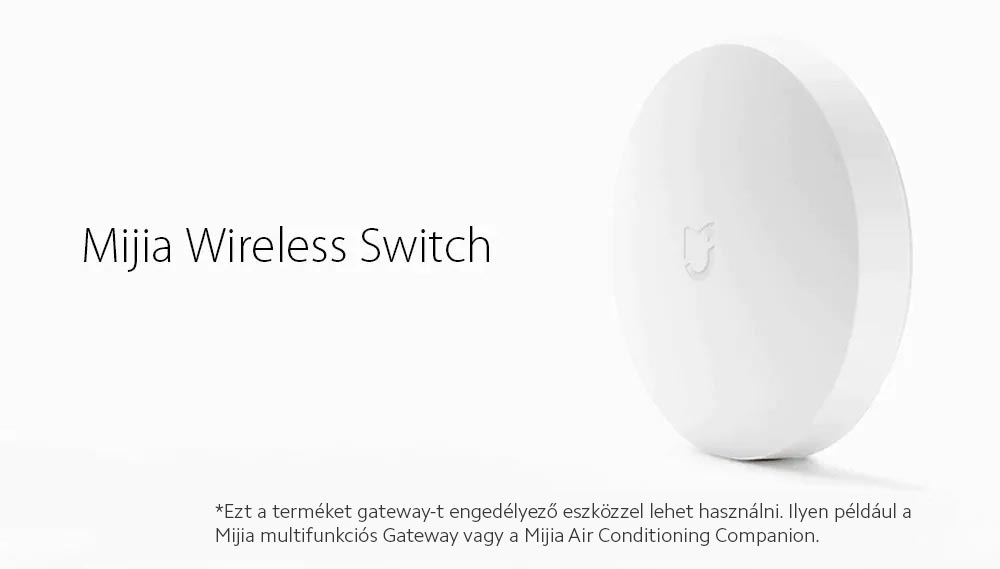 Xiaomi Mi Wireless Switch Okos Kapcsológomb Fehér